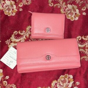 Brand new wallet and change purse set